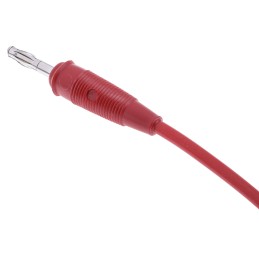 1 pcs - Hirschmann Test & Measurement Test lead, 10A, 60V dc, Red, 1m Lead Length