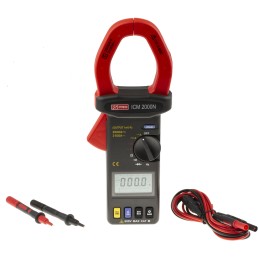 1 pcs - RS PRO ICM2000N Clamp Meter, 2500A dc, Max Current 2100A ac CAT III 600 V