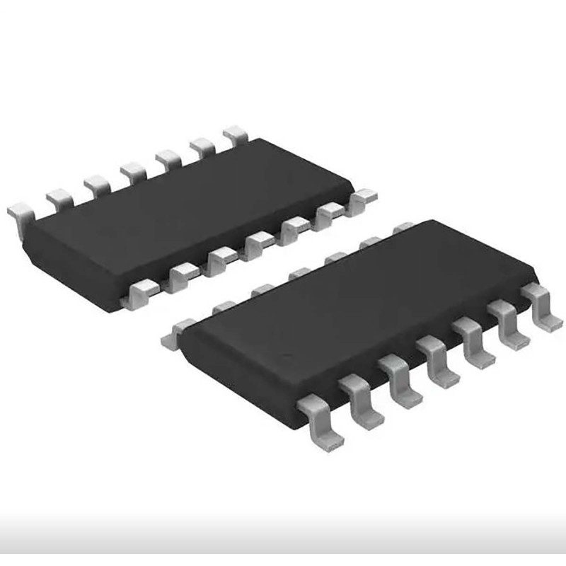 5 pcs - TS924AIYDT STMicroelectronics, Quad Operational Amplifier, Op Amp, RRIO, 4MHz 4 MHz, 5 V, 14-Pin D SO14