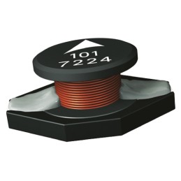 1 pcs - EPCOS, B82476A1, 1104 Unshielded Wire-wound SMD Inductor with a Ferrite Core, 100 μH ±20% Wire-Wound 1.3A Idc