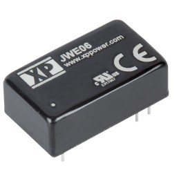 1 Tube of 10 - XP Power JWE06 DC-DC Converter, 3.3V dc/ 1.5A Output, 9 - 36 V dc Input, 6W, Through Hole, +105°C Max Temp -40°C