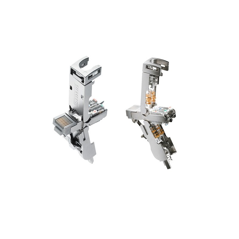 10 pcs - Siemens Data Acquisition Connector for Use with IE FC TP Cables 4x2, Suitable for Fast Assembly With the FastConnect