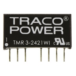 1 Tube of 10 - TRACOPOWER TMR 3WI DC-DC Converter, 5V dc/ 300mA Output, 9 - 36 V dc Input, 3W, Through Hole, +85°C Max Temp