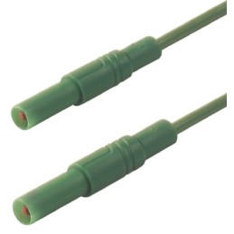 1 pcs - Hirschmann Test & Measurement, 32A, 1000V ac/dc, Green, 2m Lead Length