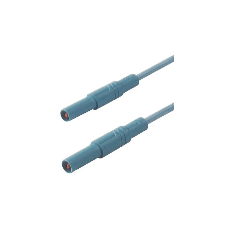 1 pcs - Hirschmann Test & Measurement, 32A, 1000V ac/dc, Blue, 2m Lead Length