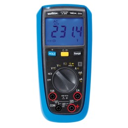 1 pcs - Metrix MTX203 Handheld Digital Multimeter, True RMS, 10A ac Max, 10A dc Max, 750V ac Max