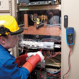 1 pcs - Metrix MTX203 Handheld Digital Multimeter, True RMS, 10A ac Max, 10A dc Max, 750V ac Max