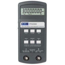 1 pcs - Aim-TTi PFM3000 Frequency Counter, 3 Hz Min, 3GHz Max, 6 Digit Resolution - UKAS Calibration