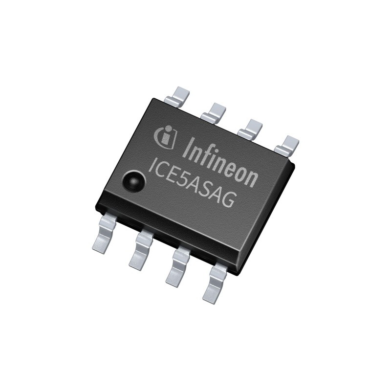 5 pcs - Infineon ICE5ASAGXUMA1, 1 Power Switch IC 8-Pin, DSO
