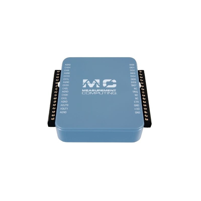 1 pcs - Digilent MCC USB-231 Data Acquisition, 8 SE/4 DIFF Channel(s), USB, 100ksps, 16 bit