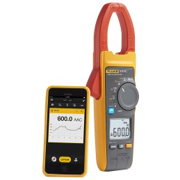 1 pcs - Fluke 375 FC Clamp Meter Bluetooth, 600A dc, Max Current 600A ac CAT III 1000V