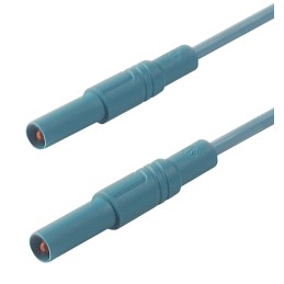 1 pcs - Hirschmann Test & Measurement, 16A, 1000V ac/dc, Blue, 2m Lead Length
