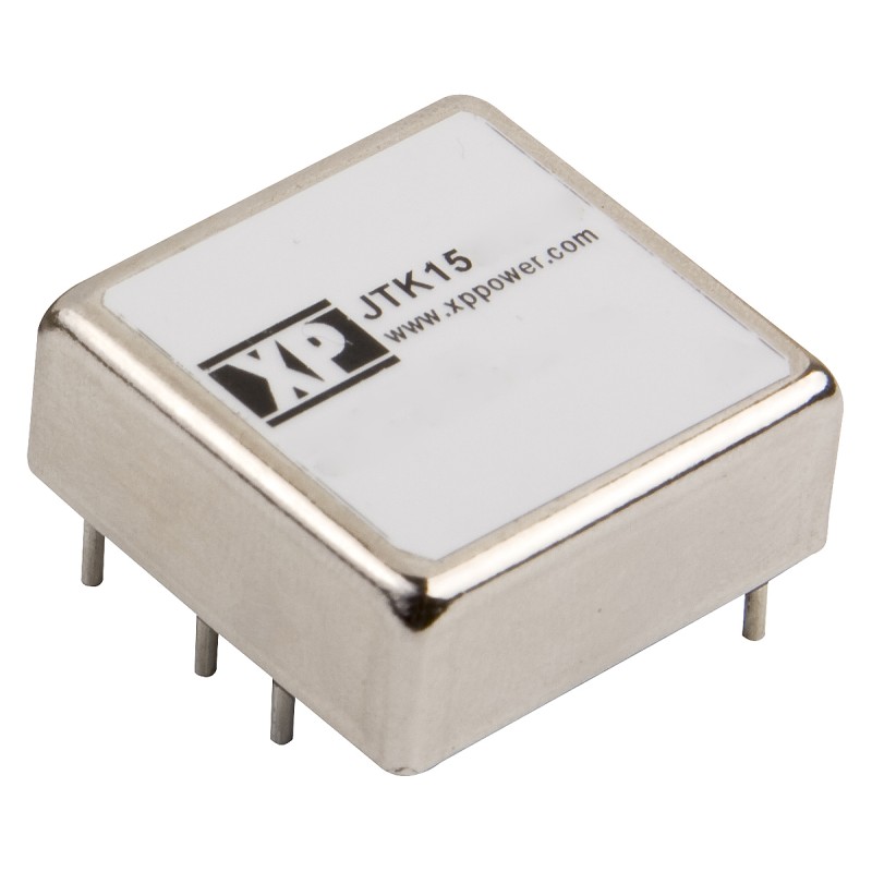 1 Tube of 10 - XP Power JTK DC-DC Converter, 12V dc/ 1.3A Output, 9 - 36 V dc Input, 15W, Through Hole, +100°C Max Temp -40°C