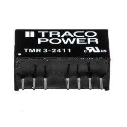 1 Tube of 10 - TRACOPOWER TMR 3 DC-DC Converter, 5V dc/ 600mA Output, 18 - 36 V dc Input, 3W, Through Hole, +85°C Max Temp