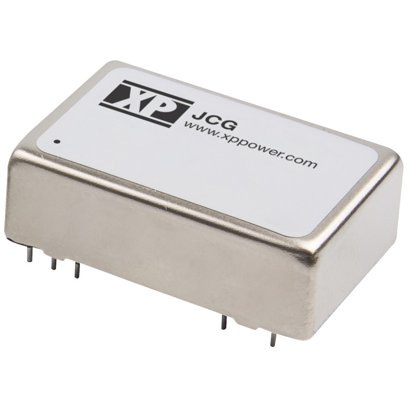 1 Tube of 10 - XP Power JCG DC-DC Converter, 5V dc/ 3A Output, 9 - 18 V dc Input, 15W, Through Hole, +100°C Max Temp -40°C Min