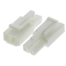 10 pcs - JST, EL Male Connector Housing, 4.5mm Pitch, 2 Way, 1 Row
