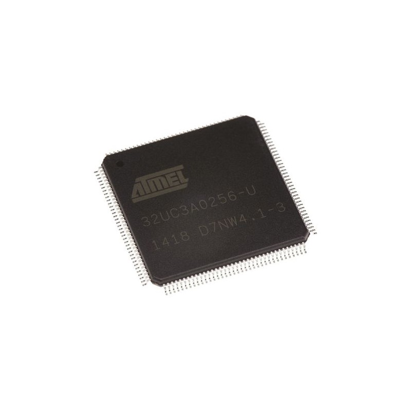 25 pcs - Microchip AT32UC3A0256-ALUT, 32bit AVR32 Microcontroller, AT32, 66MHz, 256 kB Flash, 144-Pin LQFP