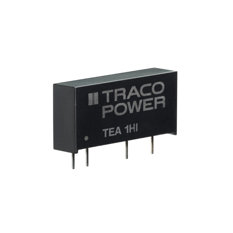 1 Tube of 10 - TRACOPOWER TEA 1 DC-DC Converter, 5V dc/ 200mA Output, 4.5 - 5.5 V dc Input, 1W, Through Hole, +85°C Max Temp