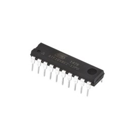 5 pcs - Microchip ATF16V8CZ-15PU, SPLD Simple Programmable Logic Device ATF16V8C 150 Gates, 8 Macro Cells, 8 I/O, 62MHz 15ns