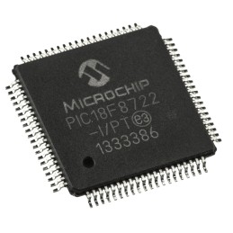 25 pcs - Microchip PIC18F8722-I/PT, 8bit PIC Microcontroller, PIC18F, 40MHz, 1.024 kB, 128 kB Flash, 80-Pin TQFP
