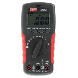1 pcs - RS PRO IDM62T Handheld Digital Multimeter, 10A ac Max, 10A dc Max, 750V ac Max