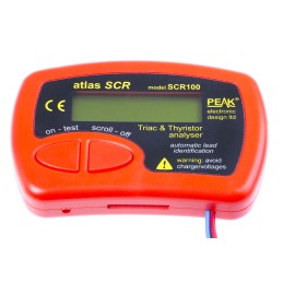 1 pcs - Peak Electronic Design SCR100 Component Tester Thyristor, Triac LCD, Model SCR100