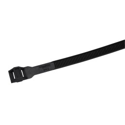 100 pcs - Schneider Electric Cable Tie, installation tie, 132mm x 9 mm, Black