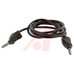 1 pcs - Mueller Electric, 20A, 3kV, Black, 1m Lead Length