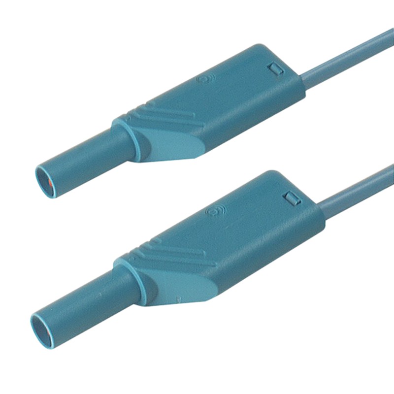 1 pcs - Hirschmann Test & Measurement, 16A, 1000V ac/dc, Blue, 2m Lead Length