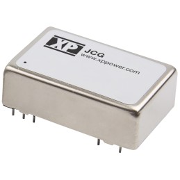 1 Tube of 10 - XP Power JCG DC-DC Converter, ±12V dc/ ±500mA Output, 9 - 18 V dc Input, 12W, Through Hole, +100°C Max Temp