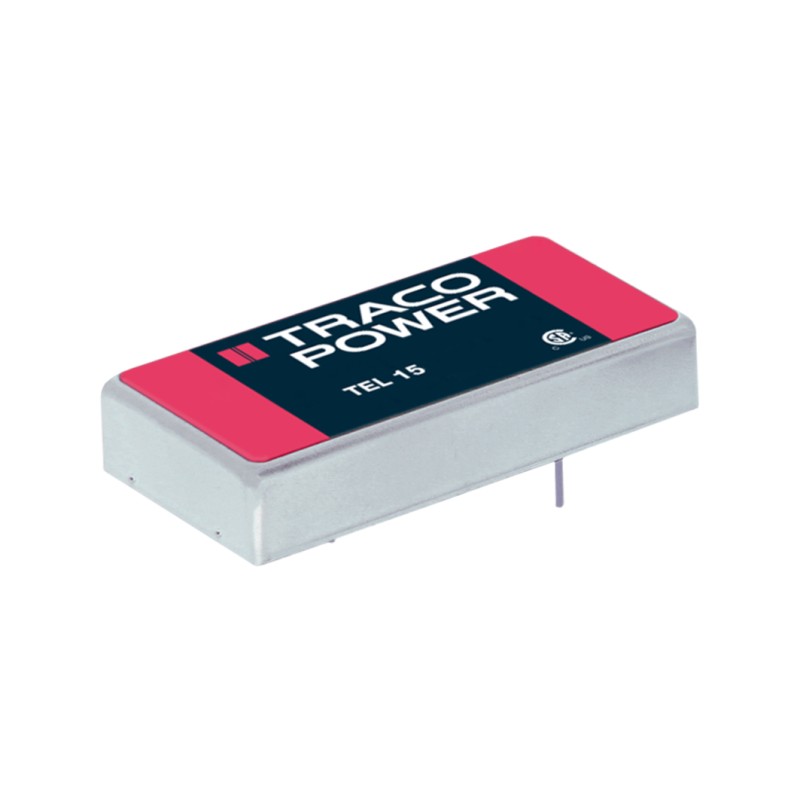 1 Tube of 10 - TRACOPOWER TEL 15 DC-DC Converter, 5V dc/ 3A Output, 9 - 18 V dc Input, 15W, Through Hole, +71°C Max Temp -40°C