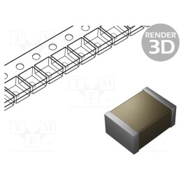 10 pcs x KEMET - C1812V473KDRACTU - Capacitor: ceramic, MLCC, 47nF, 1kV, X7R, ±10%, SMD, 1812