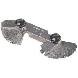 1 pcs - Kleffmann & Weese Radius Gauge Metric 1mm to 7mm