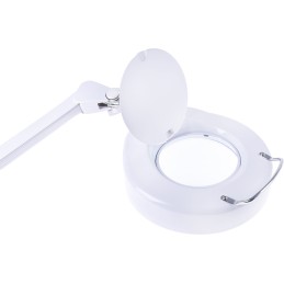 1 pcs - RS PRO LED Magnifying Lamp with Table Clamp Mount, 3dioptre, 125mm Lens Dia., 125mm Lens