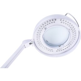 1 pcs - RS PRO LED Magnifying Lamp with Table Clamp Mount, 3dioptre, 125mm Lens Dia., 125mm Lens