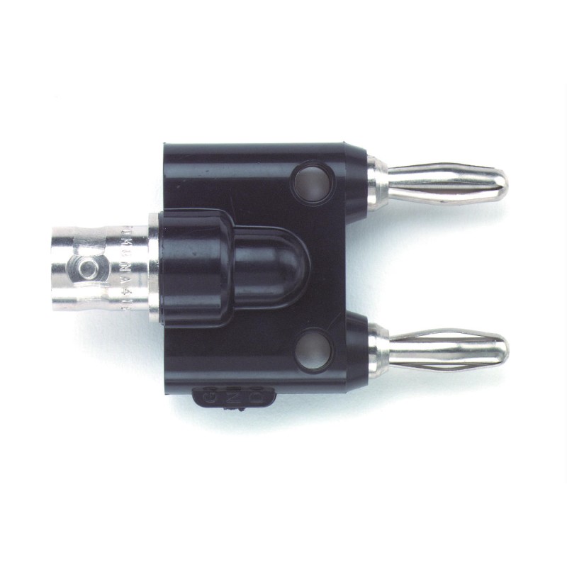 1 pcs - Pomona Black, Female Test Connector Adapter