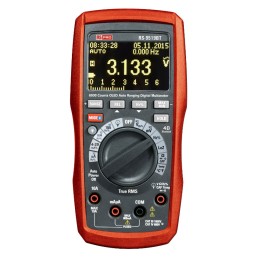 1 pcs - RS PRO RS-9519BT Handheld Digital Multimeter, 10A ac Max, 10A dc Max, 1000V ac Max - UKAS Calibrated