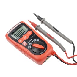 1 pcs - RS PRO IDM20 Handheld Digital Multimeter, 200mA ac Max, 200mA dc Max, 600V ac Max - UKAS Calibrated