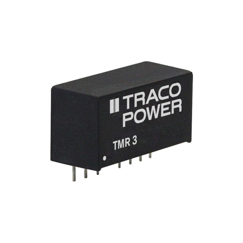 1 Tube of 10 - TRACOPOWER TMR 3 DC-DC Converter, 15V dc/ 200mA Output, 9 - 18 V dc Input, 3W, Through Hole, +85°C Max Temp