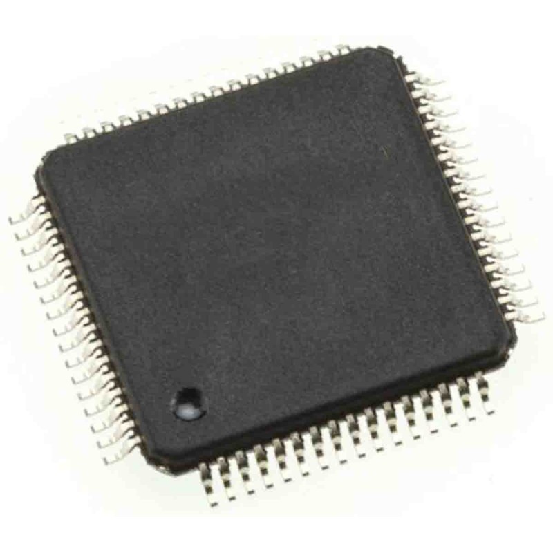50 pcs - Renesas Electronics R7FA6M4AF3CFMAA0, 8bit ARM Cortex M33 Microcontroller, RA6M4, 200MHz, 1 MB Flash, 64-Pin LQFP