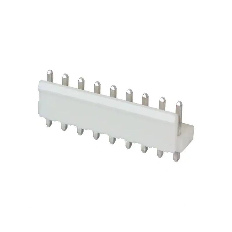 20 pcs - JST VH Series Top Entry Through Hole PCB Header, 9 Contact(s), 3.96mm Pitch, 1 Row(s), Shrouded