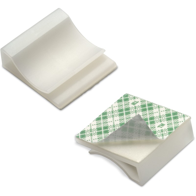 20 pcs - Wurth Elektronik Natural Nylon Cable Clip