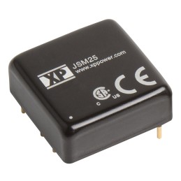 1 Tube of 10 - XP Power JSM25 DC-DC Converter, 5V dc/ 5A Output, 18 - 36 V dc Input, 25W, Through Hole, +105°C Max Temp -40°C