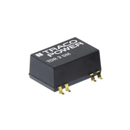 1 Tube of 10 - TRACOPOWER TDR 2SM DC-DC Converter, 5V dc/ 400mA Output, 9 - 18 V dc Input, 2W, Surface Mount, +85°C Max Temp
