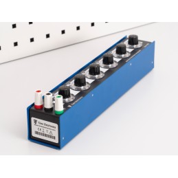 1 pcs - Time Electronics Resistance Decade Box, Resistance Resolution 10mΩ, Absolute Maximum Resistance Measurement 12kΩ