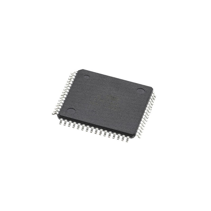 25 pcs - Microchip ATMEGA64-16AU, 8bit AVR Microcontroller, ATmega, 16MHz, 64 kB Flash, 64-Pin TQFP