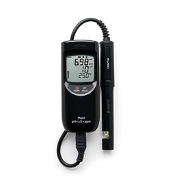 1 pcs - Hanna Instruments HI 991300 pH Meter, ±0.01pH Accuracy, 0.01pH Resolution, 14pH Max, +60 °C Max