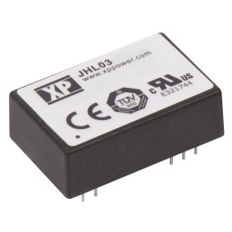 1 Tube of 10 - XP Power JHL03 DC-DC Converter, 5V dc/ 600mA Output, 10 - 17 V dc Input, 3W, Through Hole, +80°C Max Temp -20°C