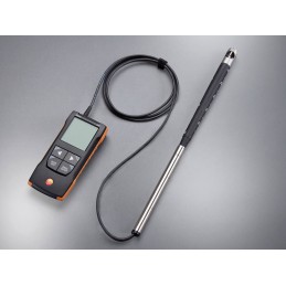 1 pcs - Testo 416 Telescopic Vane Anemometer, 40m/s Max, Measures Volume Air Flow