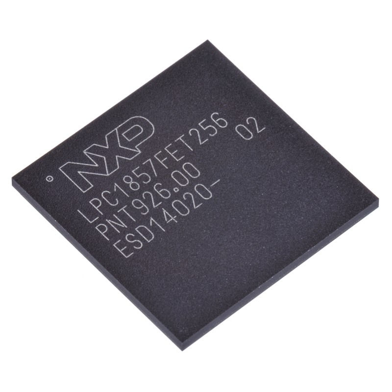 18 pcs - NXP LPC1857FET256,551, 32bit ARM Cortex M3 Microcontroller, LPC18, 150MHz ROMLess, 256-Pin LBGA